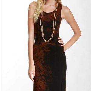 Tie Dye Tank Maxi Dress